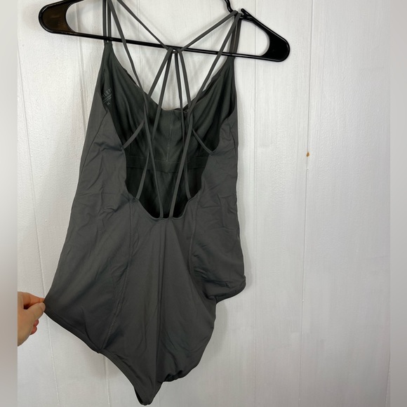 Athleta Cortes One Piece Strappy Back Swimsuit Sz M - Picture 7 of 14